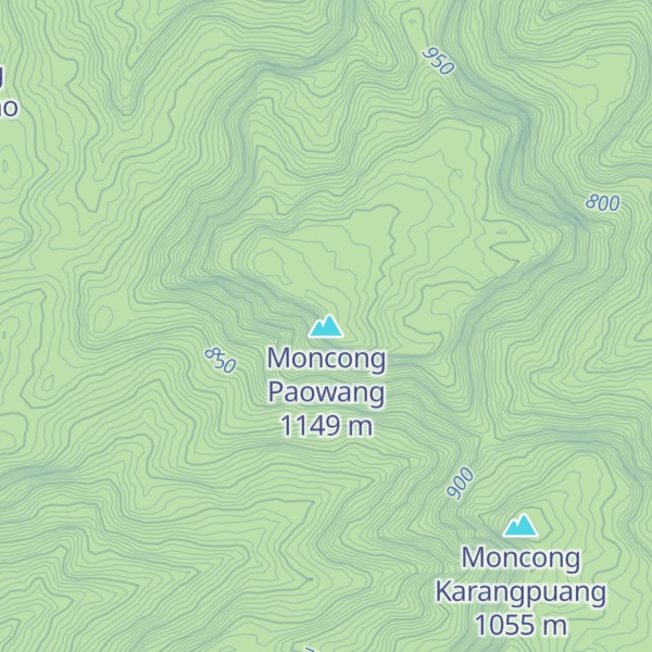 Map of Moncong Paowang