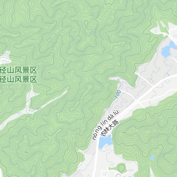 Map of Shímén Lǐng