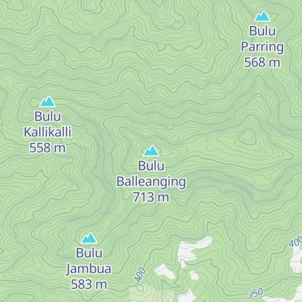 Map of Bulu Balleanging