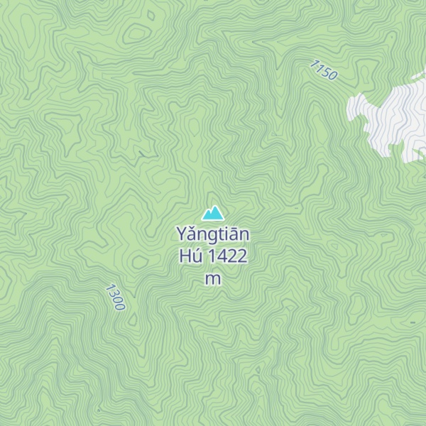Map of Yǎngtiān Hú