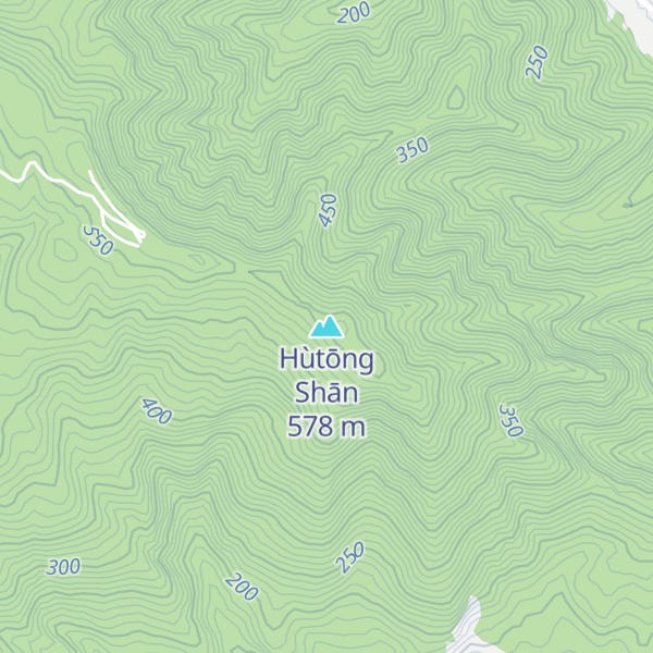 Map of Hùtōng Shān