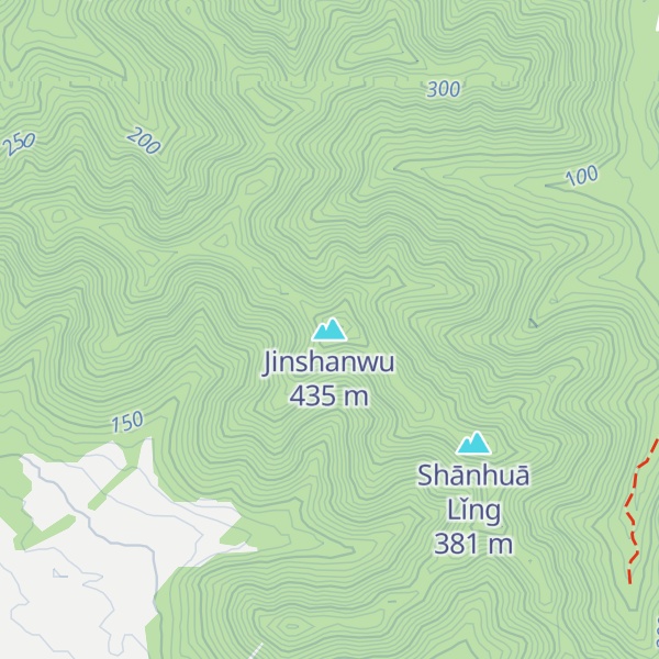 Map of Jinshanwu