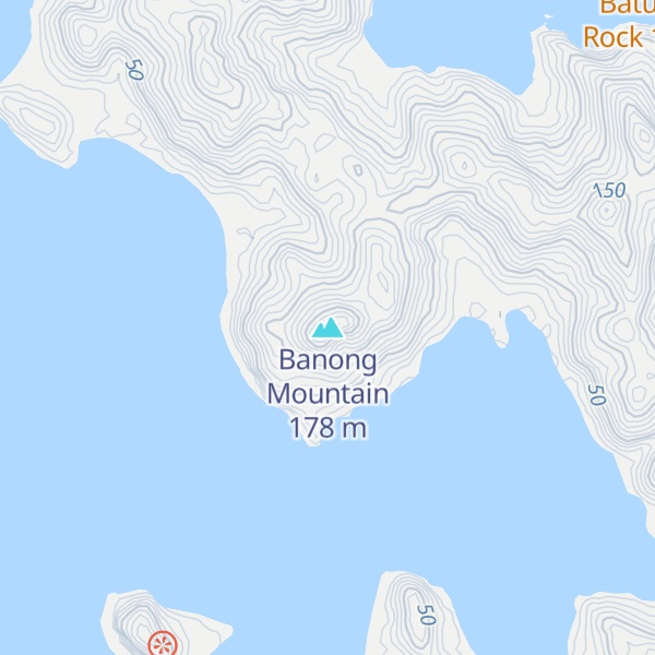 Map of Banong Mountain