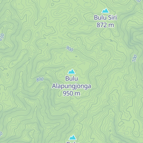 Map of Bulu Alapungjonga