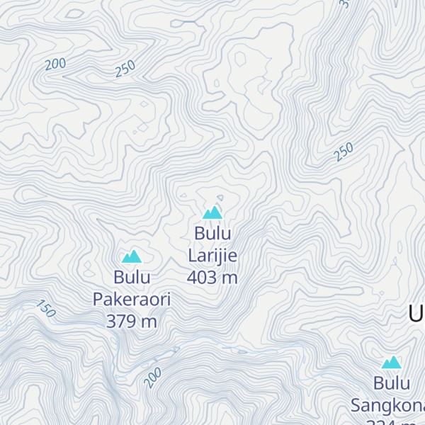 Map of Bulu Larijie