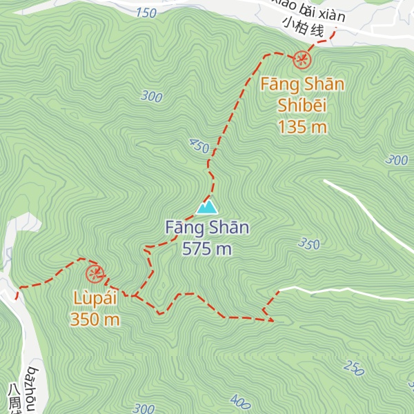 Map of Fāng Shān