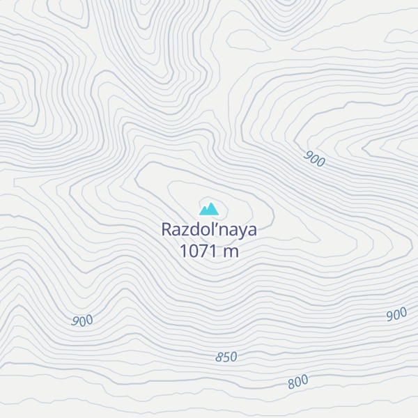 Map of Razdol’naya