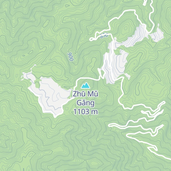 Map of Zhū Mǔ Gǎng