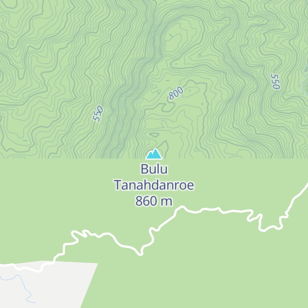 Map of Bulu Tanahdanroe