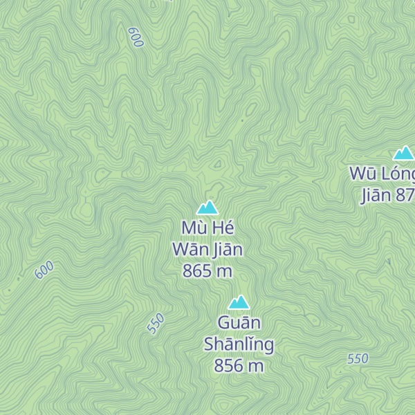 Map of Mù Hé Wān Jiān