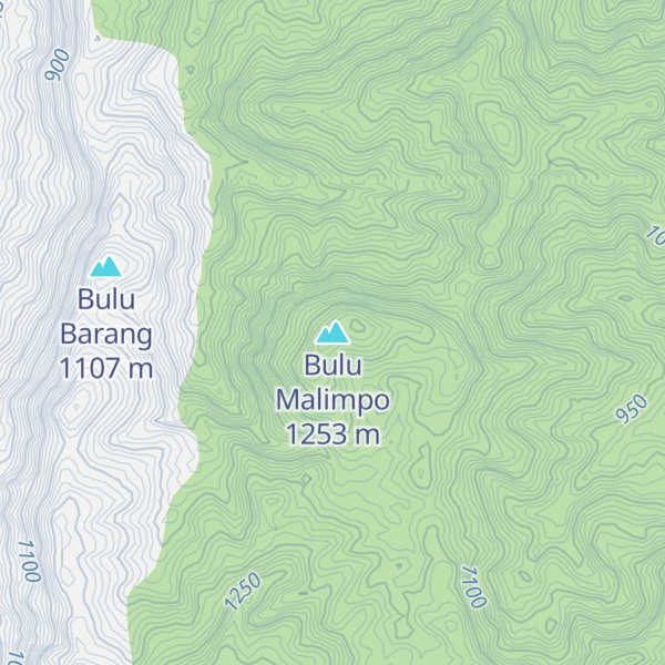 Map of Bulu Malimpo