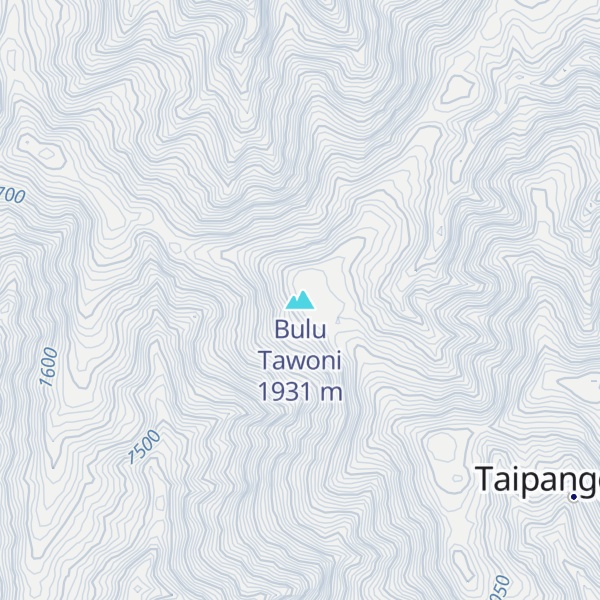 Map of Bulu Tawoni