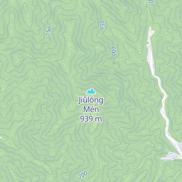 Map of Jiǔlóng Mén