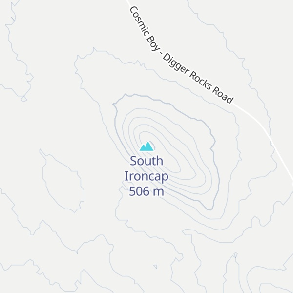 Map of South Ironcap