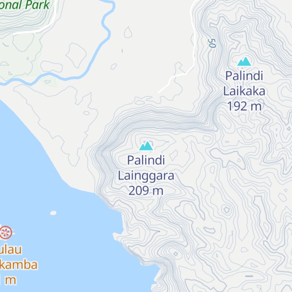 Map of Palindi Lainggara