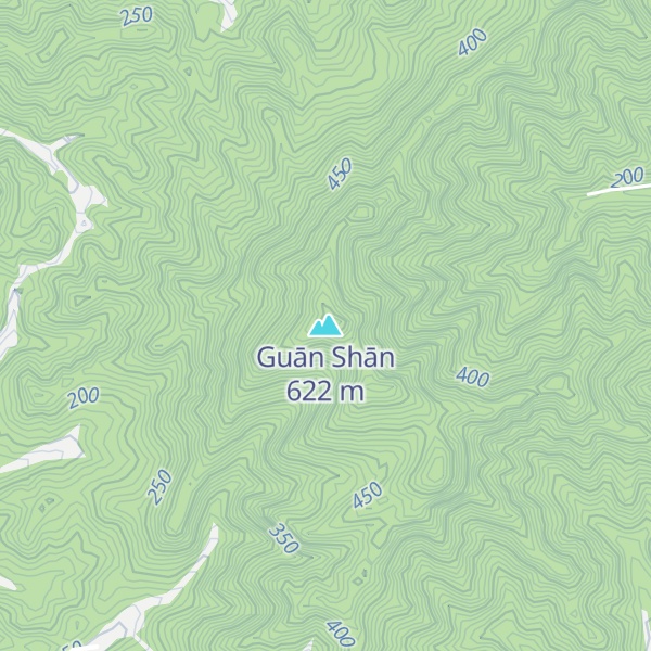 Map of Guān Shān