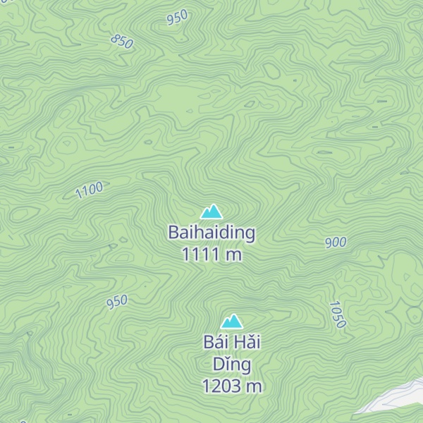 Map of Baihaiding