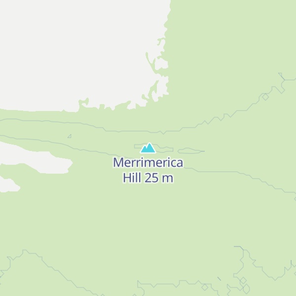 Map of Merrimerica Hill