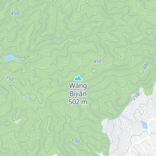 Map of Wáng Bíjiān