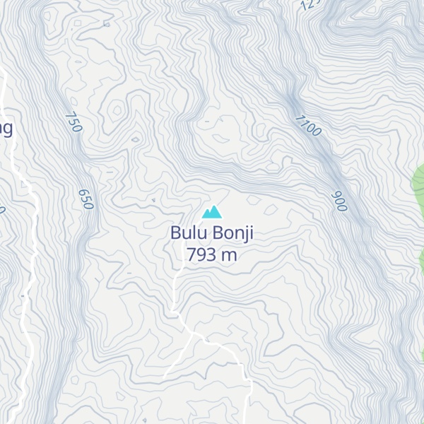 Map of Bulu Bonji