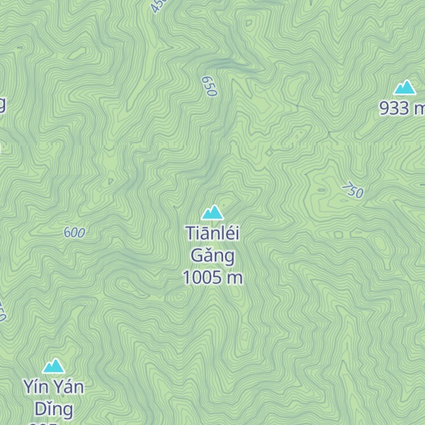Map of Tiānléi Gǎng