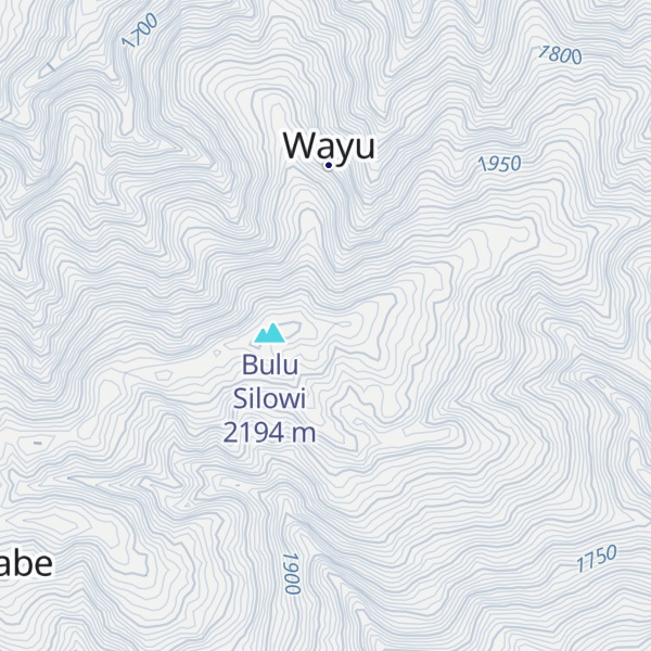 Map of Bulu Balunti