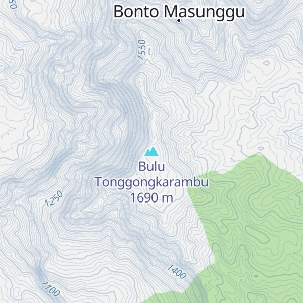 Map of Bulu Tonggongkarambu