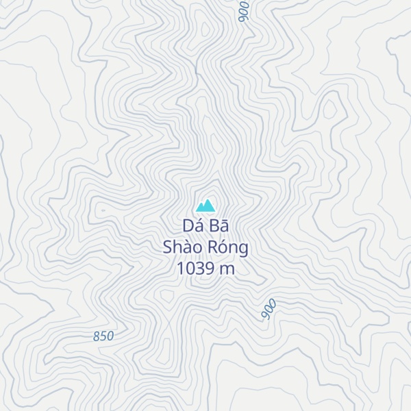 Map of Dá Bā Shào Róng
