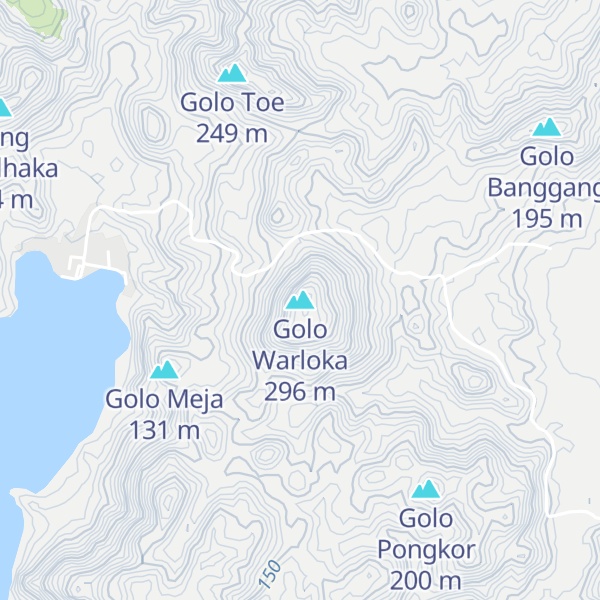 Map of Golo Warloka