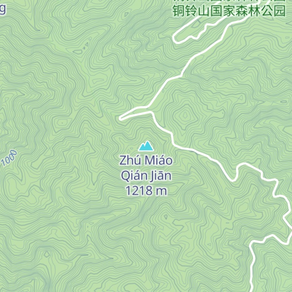 Map of Zhú Miáo Qián Jiān