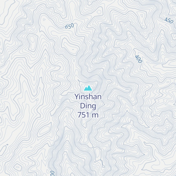Map of Yinshan Ding