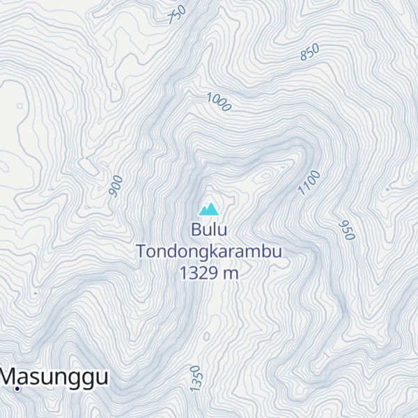 Map of Bulu Tondongkarambu