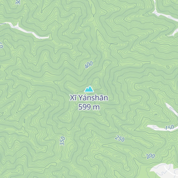 Map of Xī Yánshān