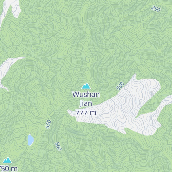 Map of Wushan Jian
