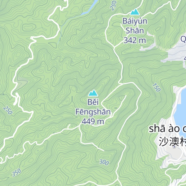 Map of Běi Fēngshān