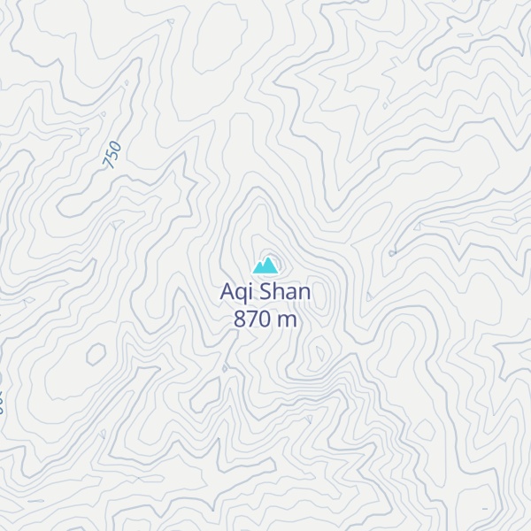 Map of Aqi Shan