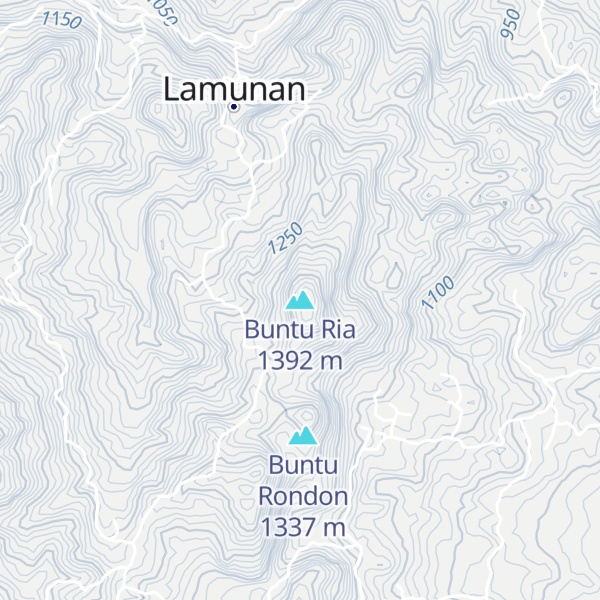 Map of Buntu Ria