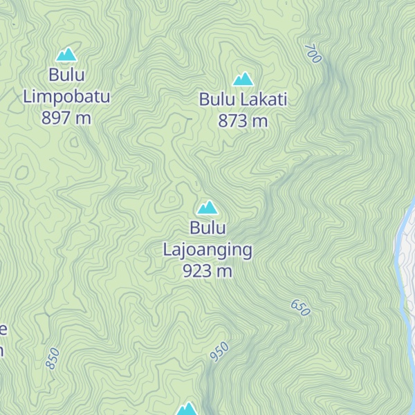 Map of Bulu Lajoanging