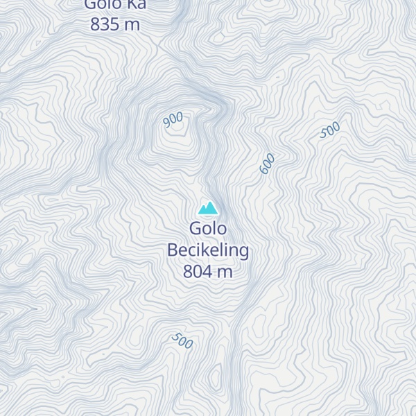 Map of Golo Becikeling