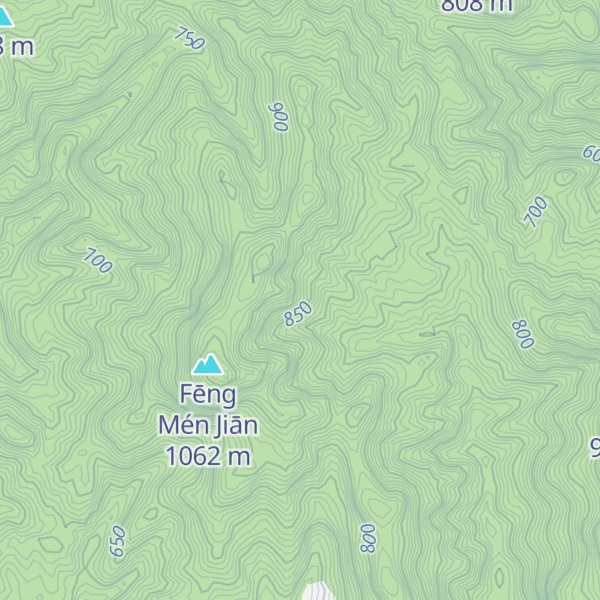 Map of Fengmen Jian