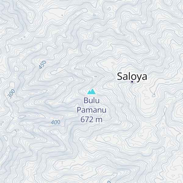 Map of Bulu Pamanu