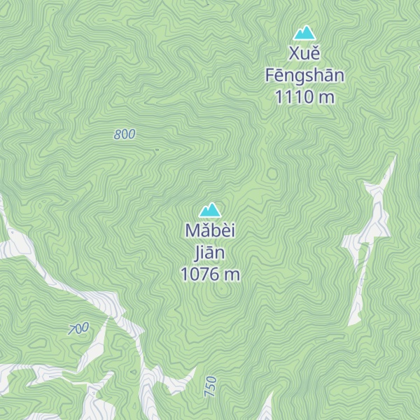 Map of Mǎbèi Jiān