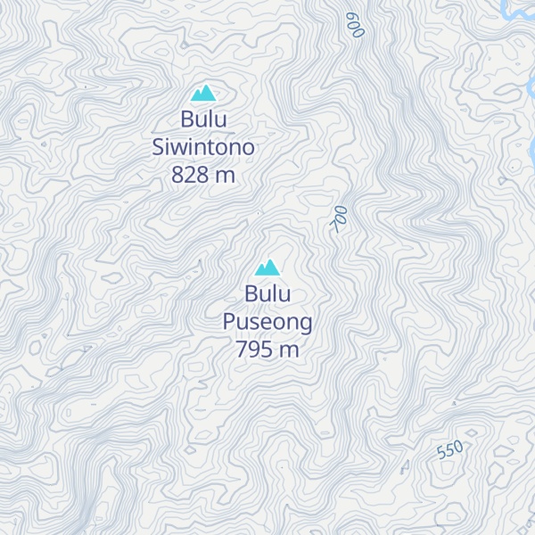Map of Bulu Puseong