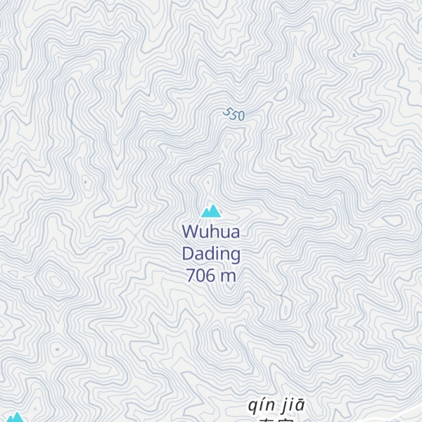 Map of Wuhua Dading