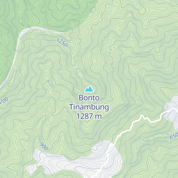 Map of Bonto Tinambung
