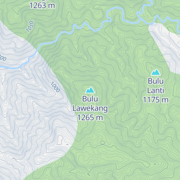 Map of Bulu Lawekang