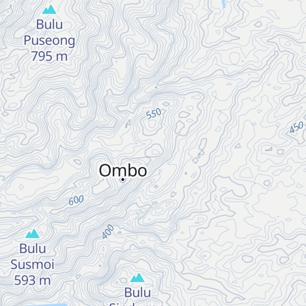 Map of Bulu Wese
