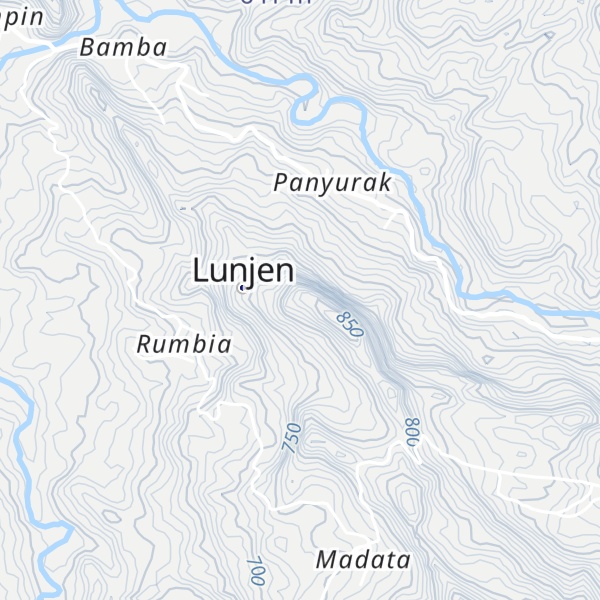 Map of Buttu Batu