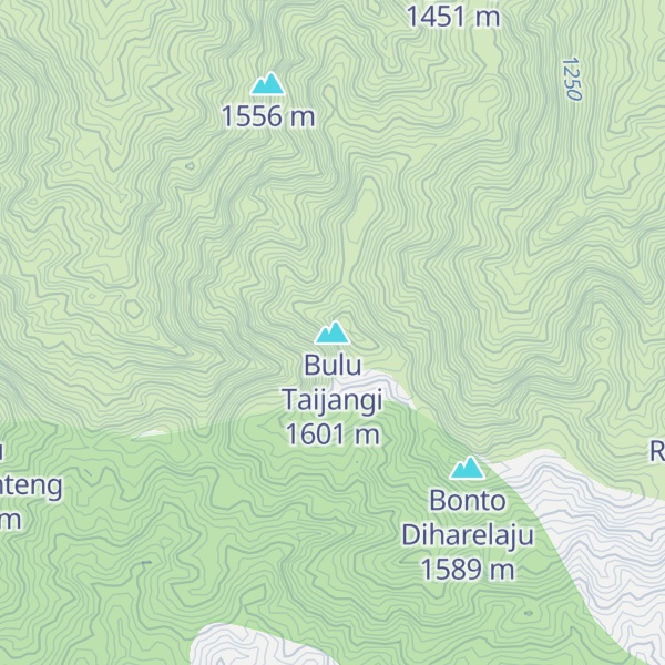 Map of Bulu Taijangi