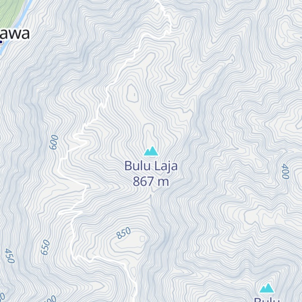 Map of Bulu Laja